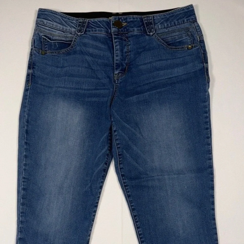 Democracy Absolution Womens Size 10 Blue Skinny Jeans B1178BBIC Ankle Denim - Picture 3 of 10